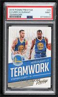 Kevin Durant, Stephen Curry [PSA 9 MINT]
