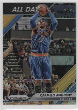 2016-17 Panini Prizm - All Day - Gold Prizm #2 - Carmelo Anthony /10