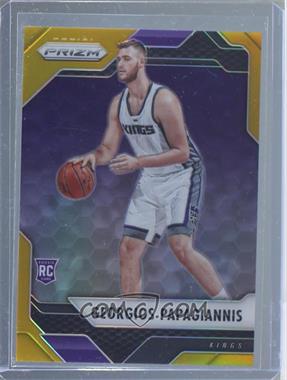 2016-17 Panini Prizm - [Base] - Gold Prizm #113 - Georgios Papagiannis /10