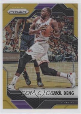 2016-17 Panini Prizm - [Base] - Gold Prizm #137 - Luol Deng /10