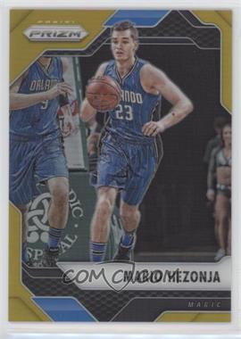 2016-17 Panini Prizm - [Base] - Gold Prizm #147 - Mario Hezonja /10