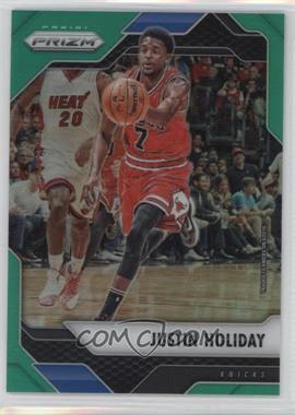 2016-17 Panini Prizm - [Base] - Green Prizm #128 - Justin Holiday