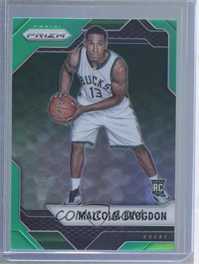 2016-17 Panini Prizm - [Base] - Green Prizm #17 - Malcolm Brogdon