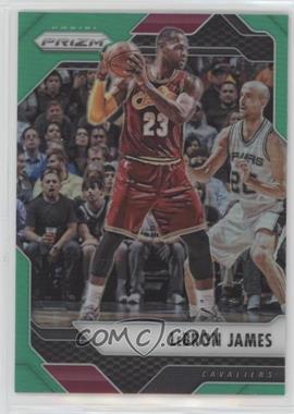 2016-17 Panini Prizm - [Base] - Green Prizm #31 - LeBron James