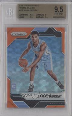 2016-17 Panini Prizm - [Base] - Orange Prizm #175 - Jamal Murray /49 [BGS 9.5 GEM MINT]