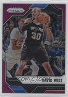 David West #/75