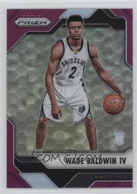 2016-17 Panini Prizm - [Base] - Purple Prizm #68 - Wade Baldwin IV /75