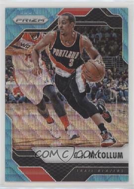 2016-17 Panini Prizm - [Base] - Teal Wave Prizm #273 - C.J. McCollum /25