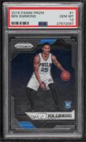 Ben Simmons [PSA 10 GEM MT]