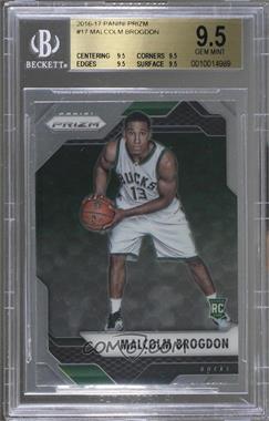 2016-17 Panini Prizm - [Base] #17 - Malcolm Brogdon [BGS 9.5 GEM MINT]