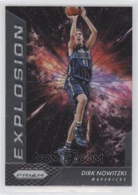 2016-17 Panini Prizm - Explosion #11 - Dirk Nowitzki