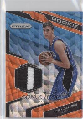 2016-17 Panini Prizm - Rookie Jerseys - Orange Wave Prizm #39 - Stephen Zimmerman /25