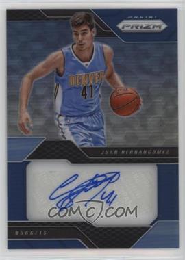 2016-17 Panini Prizm - Rookie Signatures - Blue Prizm #14 - Juan Hernangomez /49