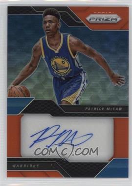 2016-17 Panini Prizm - Rookie Signatures - Hyper Prizm #33 - Patrick McCaw /10