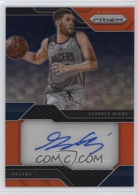 2016-17 Panini Prizm - Rookie Signatures - Hyper Prizm #41 - Georges Niang /10