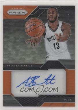 2016-17 Panini Prizm - Veteran Signatures - Hyper Prizm #36 - Anthony Bennett /10