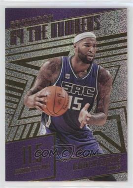 2016-17 Panini Revolution - By the Numbers #20 - DeMarcus Cousins