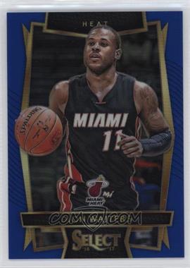 2016-17 Panini Select - [Base] - Blue Prizm #12 - Concourse - Dion Waiters /299