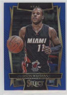 2016-17 Panini Select - [Base] - Blue Prizm #12 - Concourse - Dion Waiters /299