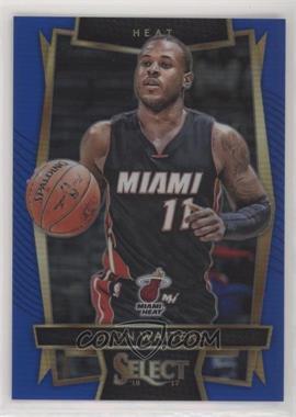 2016-17 Panini Select - [Base] - Blue Prizm #12 - Concourse - Dion Waiters /299