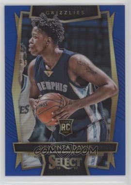 2016-17 Panini Select - [Base] - Blue Prizm #22 - Concourse - Deyonta Davis /299