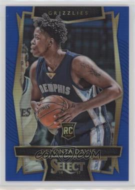 2016-17 Panini Select - [Base] - Blue Prizm #22 - Concourse - Deyonta Davis /299