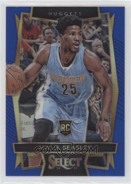 2016-17 Panini Select - [Base] - Blue Prizm #56 - Concourse - Malik Beasley /299