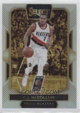 2016-17 Panini Select - [Base] - Silver Prizm #260 - Courtside - C.J. McCollum