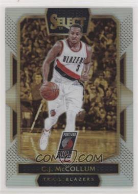 2016-17 Panini Select - [Base] - Silver Prizm #260 - Courtside - C.J. McCollum