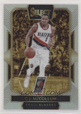 2016-17 Panini Select - [Base] - Silver Prizm #260 - Courtside - C.J. McCollum