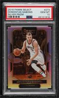 Courtside - Domantas Sabonis [PSA 10 GEM MT]