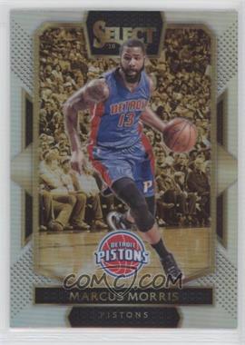 2016-17 Panini Select - [Base] - Silver Prizm #277 - Courtside - Marcus Morris