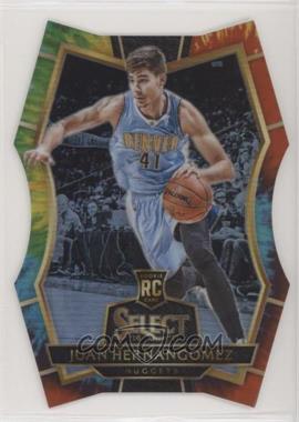 2016-17 Panini Select - [Base] - Tie-Dye Prizm #135 - Premier Level - Juan Hernangomez /25