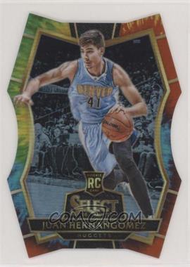 2016-17 Panini Select - [Base] - Tie-Dye Prizm #135 - Premier Level - Juan Hernangomez /25