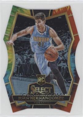 2016-17 Panini Select - [Base] - Tie-Dye Prizm #135 - Premier Level - Juan Hernangomez /25