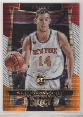 2016-17 Panini Select - [Base] - Tri-Color Prizm #19 - Concourse - Willy Hernangomez