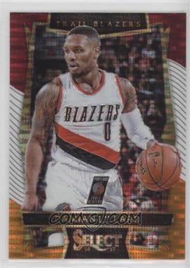 2016-17 Panini Select - [Base] - Tri-Color Prizm #51 - Concourse - Damian Lillard