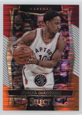 2016-17 Panini Select - [Base] - Tri-Color Prizm #62 - Concourse - DeMar DeRozan