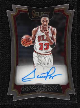 2016-17 Panini Select - Die-Cut Autographs #3 - Scottie Pippen /49