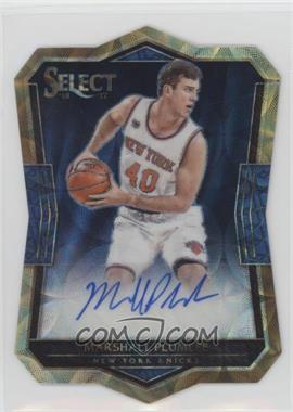 2016-17 Panini Select - Die-Cut Rookie Autographs - Scope #25 - Marshall Plumlee /49