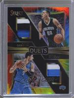 Nikola Vucevic, Aaron Gordon #/25