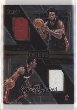 2016-17 Panini Select - Duets #17 - Hassan Whiteside, Justise Winslow /149