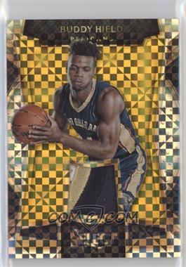 2016-17 Panini Select - Rookie Swatches - Gold Prizm #4 - Buddy Hield /10