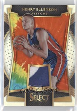 2016-17 Panini Select - Rookie Swatches - Tie-Dye Prizm #16 - Henry Ellenson /25 [EX to NM]