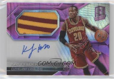 2016-17 Panini Spectra - [Base] - Pink #129 - Rookie Jersey Autographs - Kay Felder /49