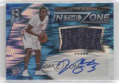 2016-17 Panini Spectra - In the Zone Autographed Memorabilia - Neon Blue #29 - Victor Oladipo /99