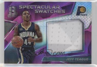 2016-17 Panini Spectra - Spectacular Swatches - Pink #65 - Jeff Teague /49