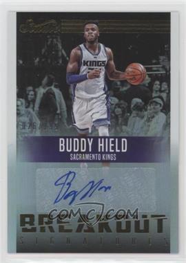 2016-17 Panini Studio - Breakout Signatures #1 - Buddy Hield /299