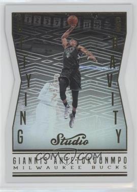 2016-17 Panini Studio - Defying Gravity #DG-GA - Giannis Antetokounmpo