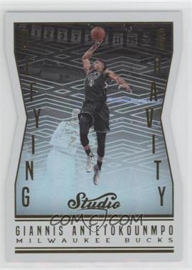 2016-17 Panini Studio - Defying Gravity #DG-GA - Giannis Antetokounmpo